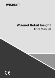 Wisenet Retail Insight