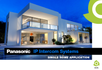 Panasonic IP Intercom Systems for Single Home Application