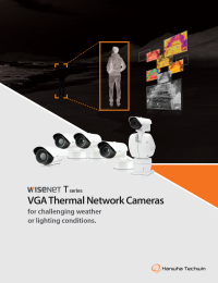 WISENET T Series - VGA Thermal Network Cameras