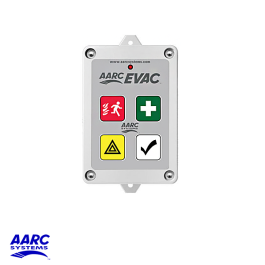 AARC-EVAC™ ATX3 Series Multi-Button Wall Mount Remote Wireless Transmitters